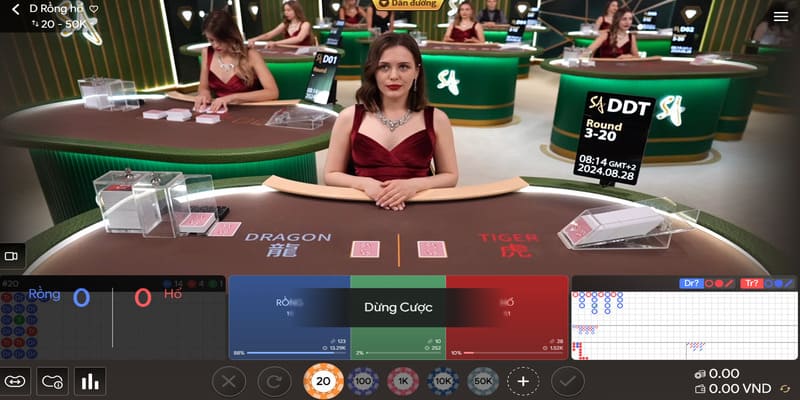 Chơi casino tại 789WIN hấp dẫn cùng dealer người thật 